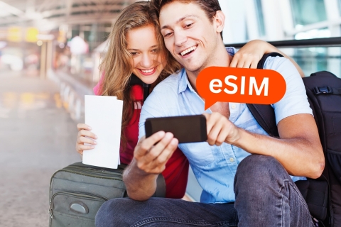 Cali: Colombia eSIM Data Plan voor reizen5GB/10 dagen