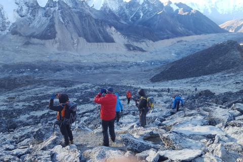 Trekking przez trzy przełęcze Everestu