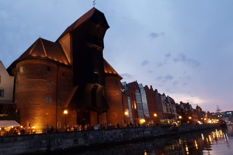 Gdańsk: Sunset Cruise on a historic Polish Boat Tour in Polish