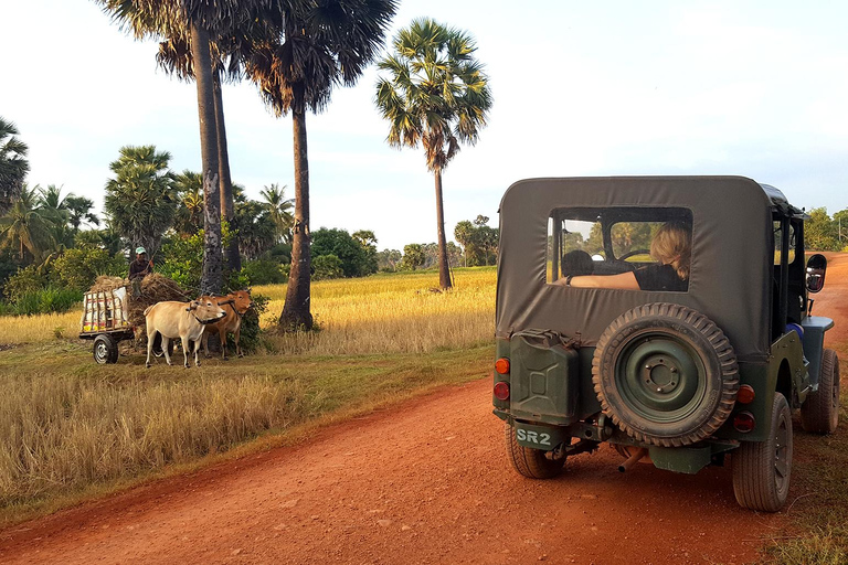 Siem Reap: Countryside Jeep Tour 3 hours