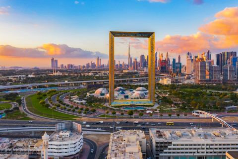 Dubai: Ticket für das Frame mit Abholung und Rücktransfer