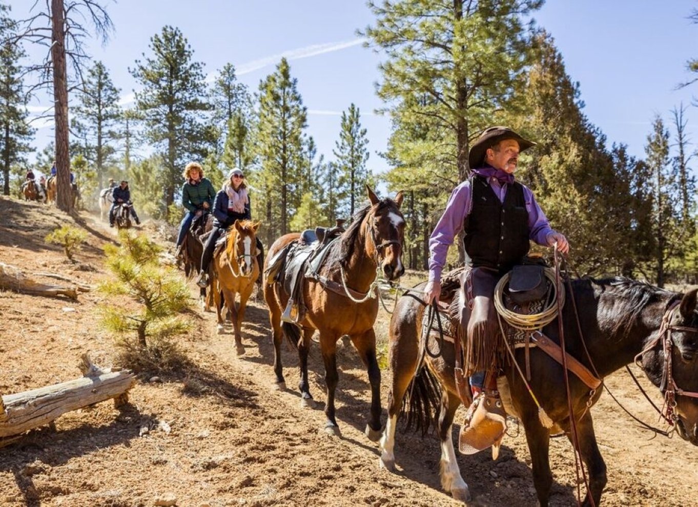 Bryce Canyon City: Ridetur på hesteryg i Red Canyon