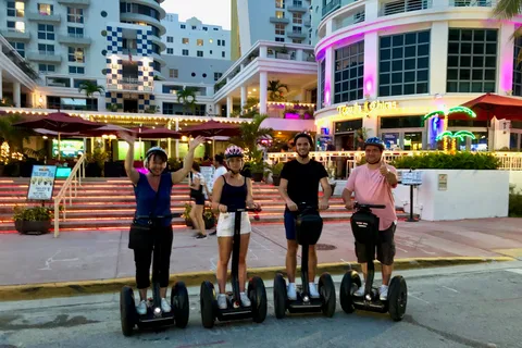Miami: Tour en Segway Panorámico Nocturno de South Beach