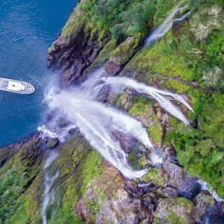 Milford Sound: crociera in barca di piccole dimensioni