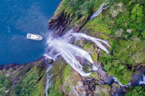 Milford Sound: crucero boutique en bote pequeño