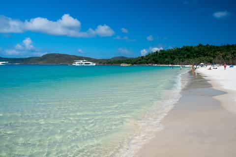 Whitehaven Beach and Daydream Island