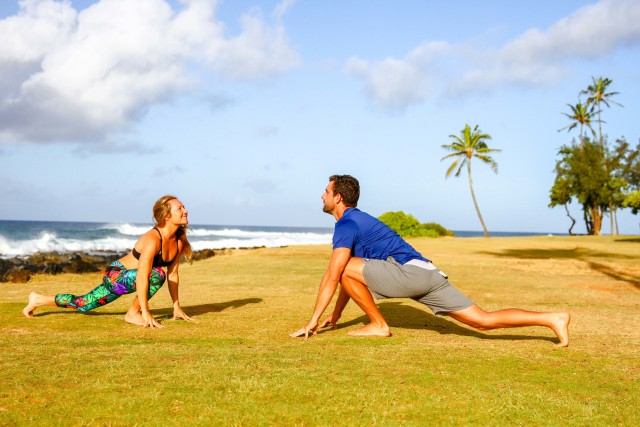 Visit Kauai Private Yoga Session with Certified Instructor in Poipu Beach Park