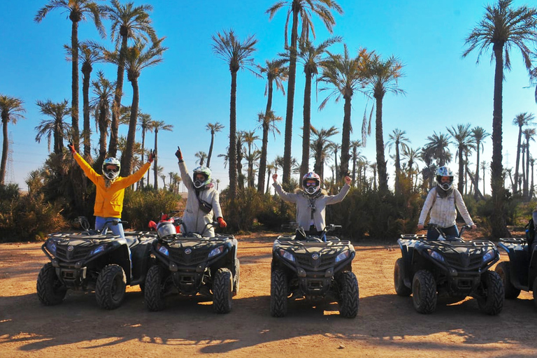 Palmeraie de Marrakech : balade en chameau et quad