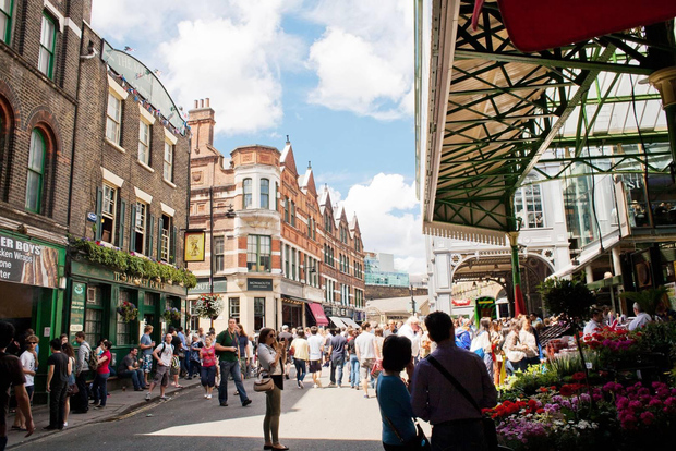Stor matupplevelse i London: South Bank, 3 marknader & Brick Lane