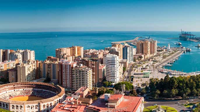 málaga 2hour private driver for city sightseeing