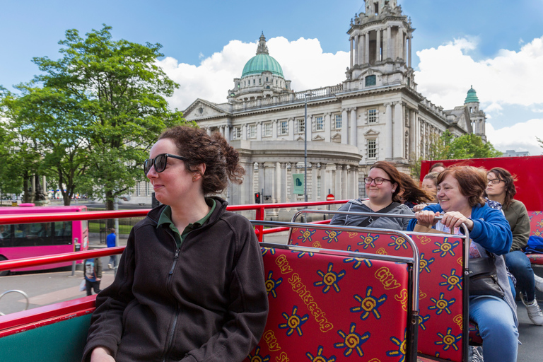 Visita turística a Belfast: 1 o 2 días de autobús turísticoAutobús turístico de Belfast: ticket de 2 día