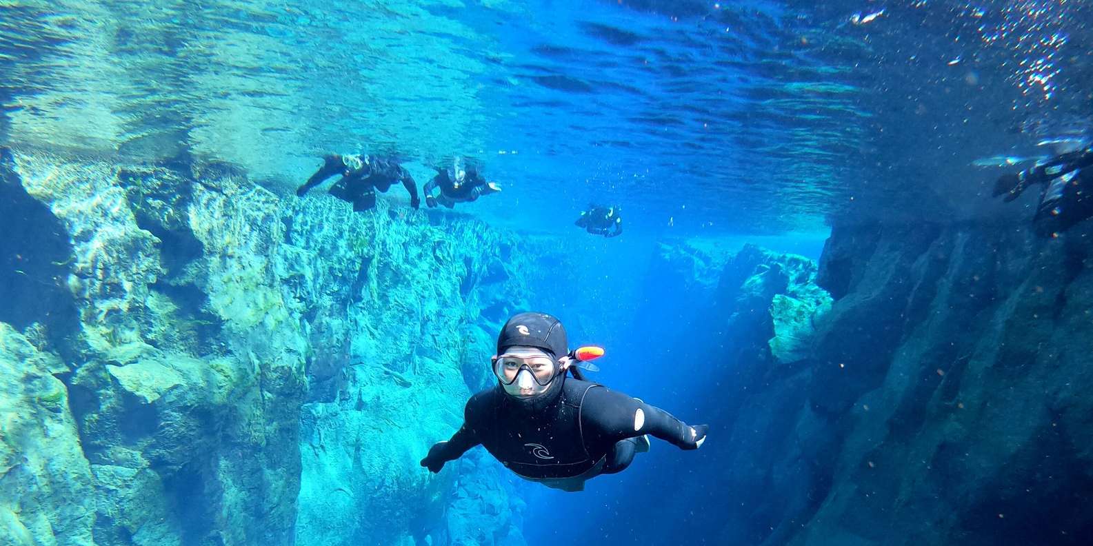 From Reykjavik: Silfra Snorkeling with Free Photos