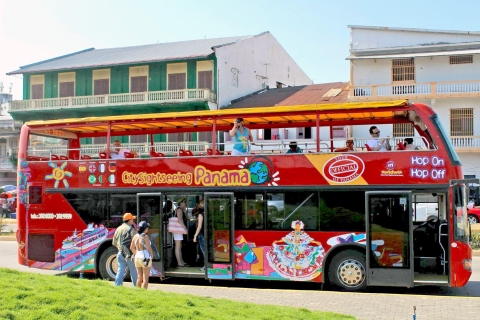 Panama City: Hop-On Hop-Off Sightseeing Bustour48-Stunden-Pass