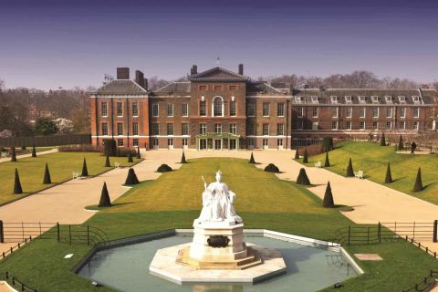 London: Kensington Palace Gardens med "Royal High Tea"