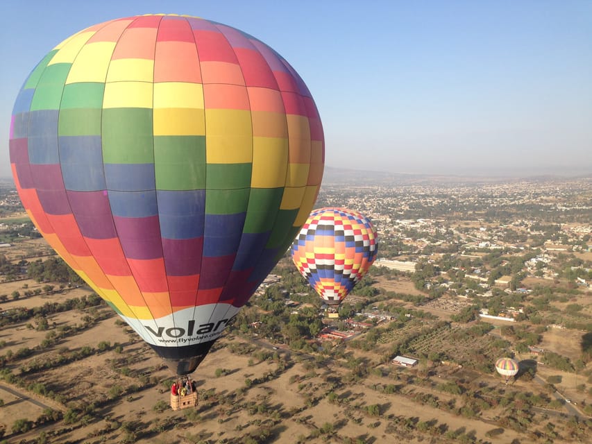 Private Tour to Teotihuacan and Hot Air Balloon Ride