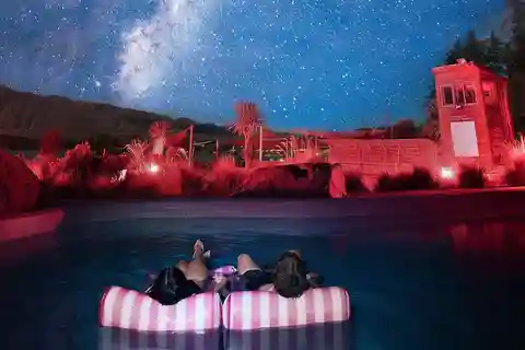Lake Tekapo: 1,5 horas de piscinas quentes e experiência de observação de estrelas