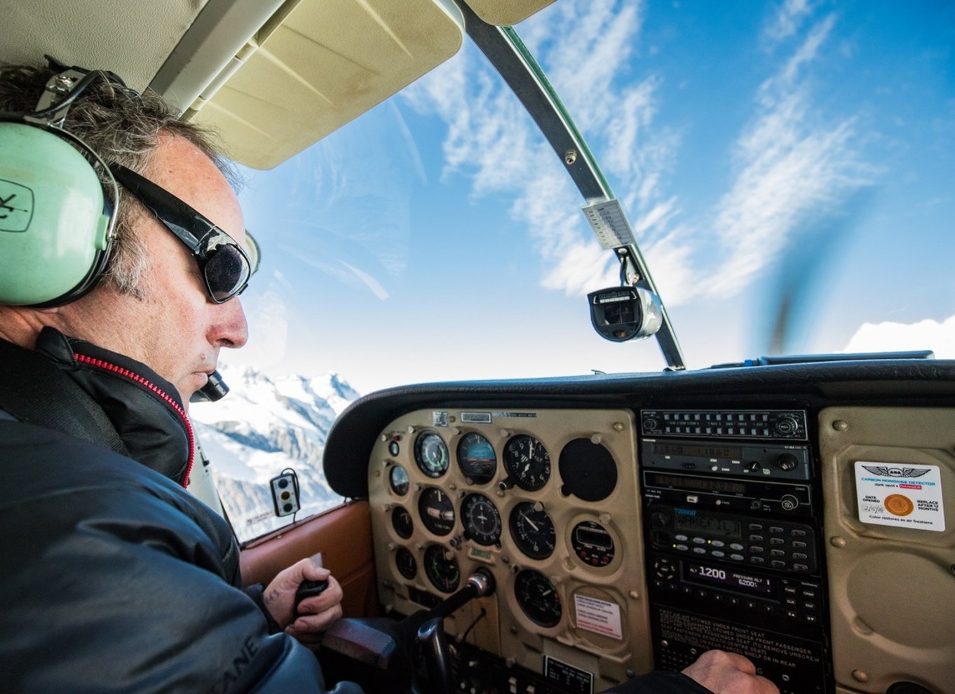 Mount Cook: Kombinationsflyvning med skifly og helikopter i alperne