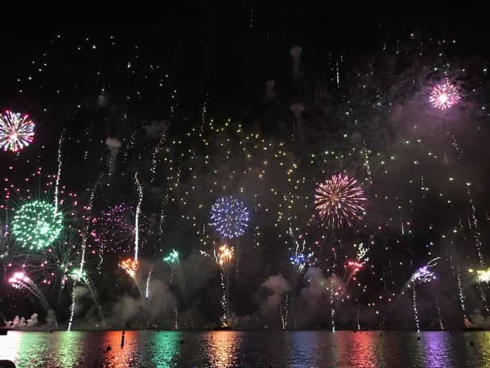 Cannes: Festival of Pyrotechnic Art Fireworks from the water  GetYourGuide