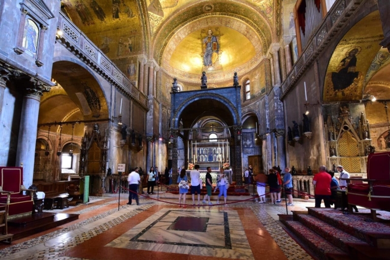 Venice: St. Mark's Basilica and Walking Tour Combo French Tour