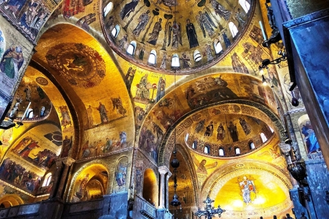 Venice: St. Mark's Basilica and Walking Tour Combo French Tour