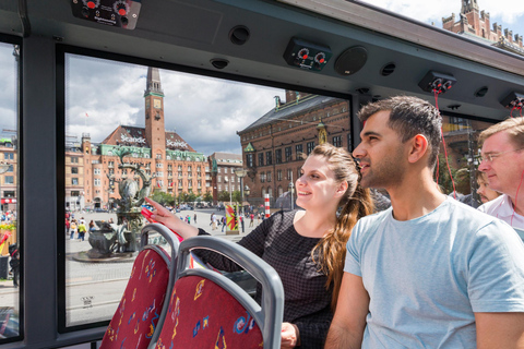 Kopenhagen: tickets voor hop on, hop off-bussenKopenhagen: 72-uurs ticket voor Classic hop on, hop off-bus