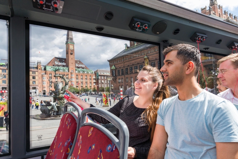 Kopenhagen: hop on, hop off klassieke route voor 72 uur