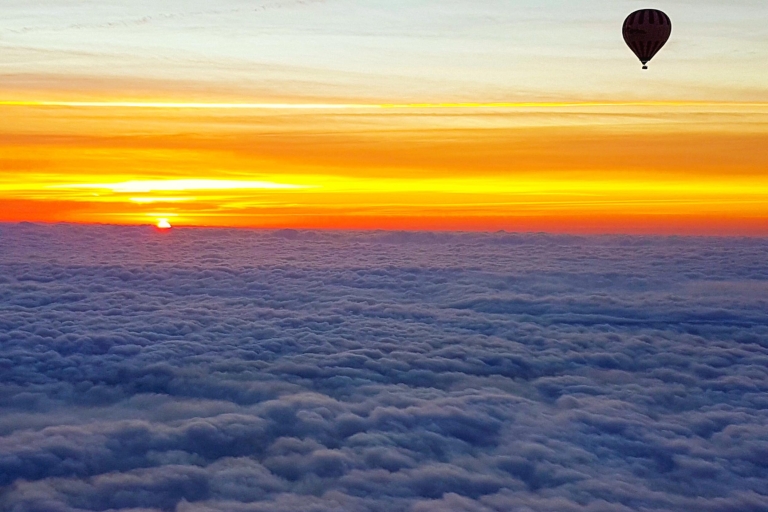 Garrotxa: Heißluftballonfahrt über den Vulkanen