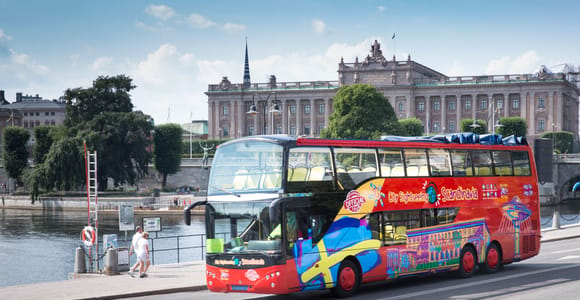 Stockholm: City Sightseeing Hop-On/Hop-Off-Bustour