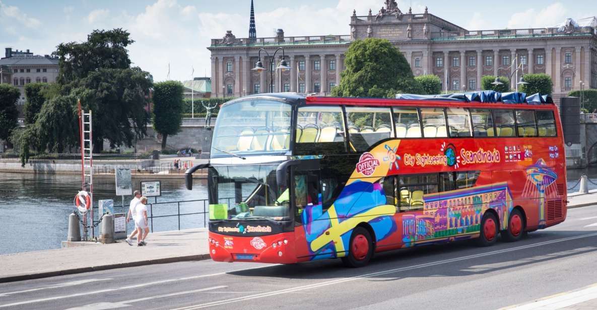 Stockholm : Visite guidée en bus à arrêts multiples