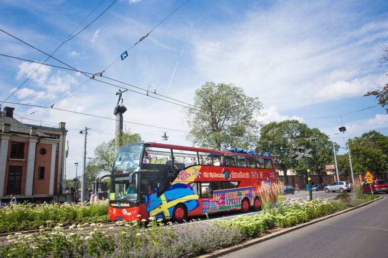 Sztokholm: wycieczka autobusem lub autobusem i łodzią wskakuj/wyskakujWycieczka autobusowa Hop-On Hop-Off Bilet 24-godzinny