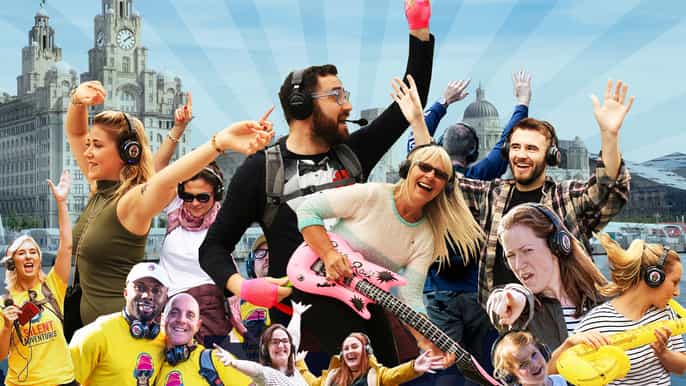 liverpool silent disco adventure tour