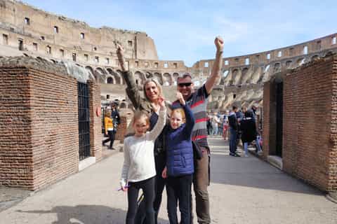 Roma: Coliseo, Foro Romano y Colina del Palatino Tour privado