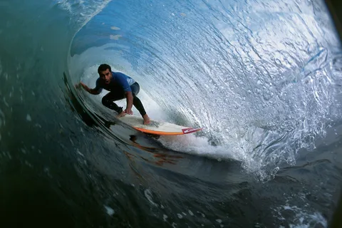 Aula de surf em Lima