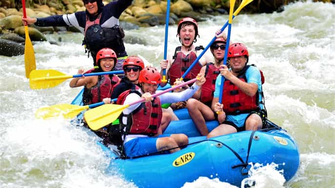 from quepos white water rafting savegre river