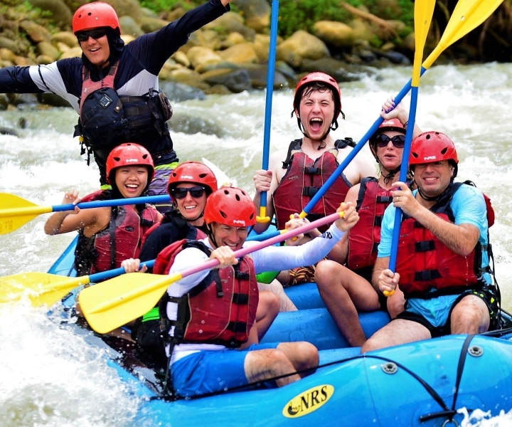 From Quepos: White Water Rafting Savegre River