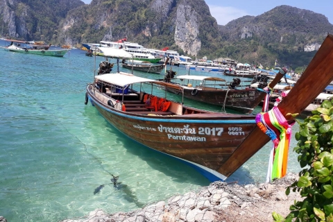 Phi Phi: tour privado en barco al atardecer y plancton bioluminiscente