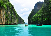 De Phi Phi, charte de bateaux à queue privé d'une demi-journée - Housity