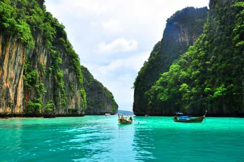 From Phi Phi: Half-Day Private Longtail Boat Charter