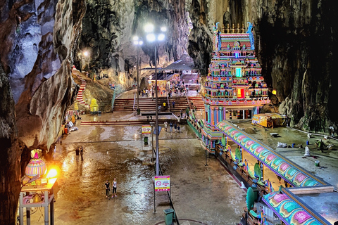 Kuala Lumpur: Tour di mezza giornata dei sobborghi e delle grotte di BatuTour condiviso per un minimo di 2 adulti