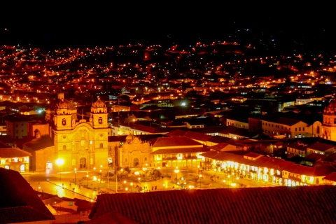 Das Beste von Cusco: Nächtliche Tour, Pisco-Sour-Lektionen und Abendessen