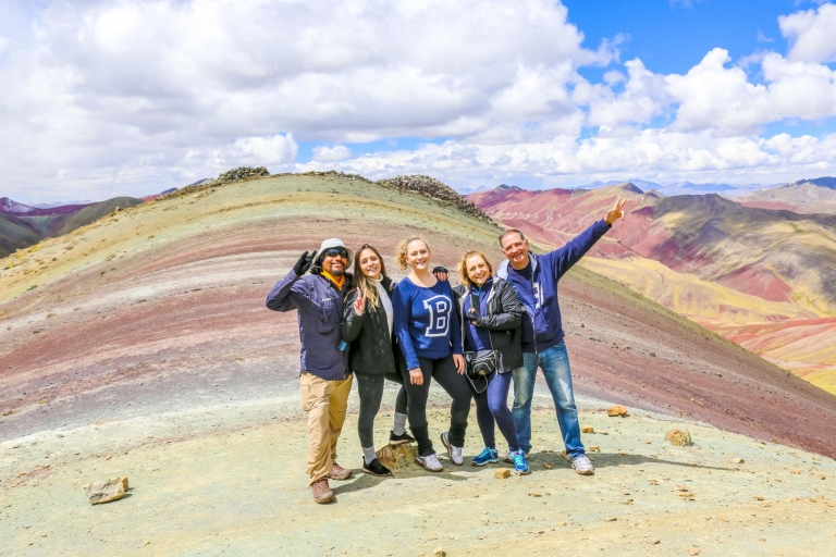 From Cusco: Palccoyo Alternative Rainbow Mountain Day Trek Small Group Tour