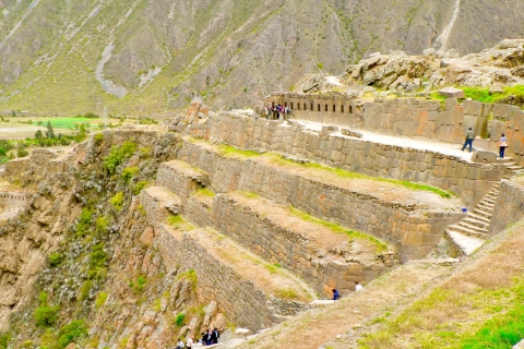 Depuis Cuzco : vallée sacrée avec Pisac et OllantaytamboVisite en groupe avec lieu de rendez-vous sur Plaza Regocijo