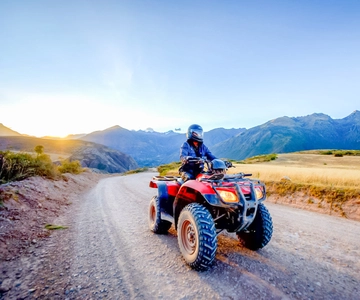 Vanuit Cusco: Moray en zoutmijnen Quad Bike Tour