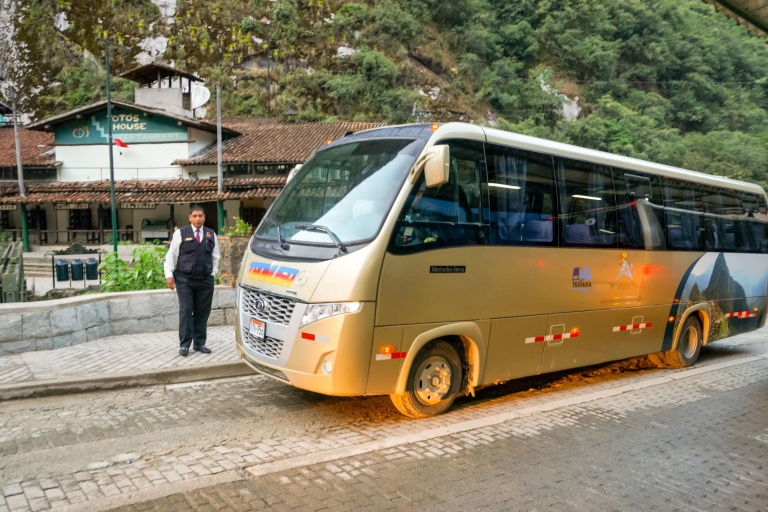 Desde Aguas Calientes: autobús ida y vuelta a Machu Picchu