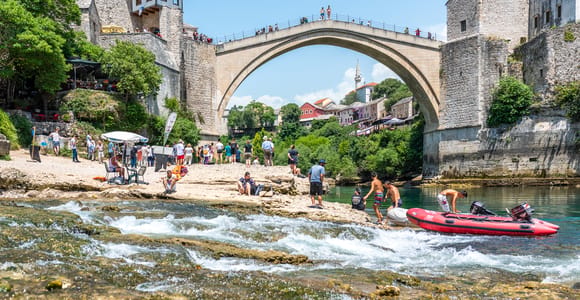 Mostar & Kravice Wasserfälle: Geführte Tagestour ab Dubrovnik
