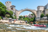 Geführte Tagestour von Dubrovnik, Mostar & Kravice Wasserfälle - Hizvo