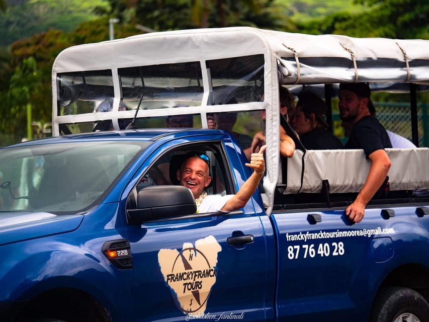 Moorea : visite en 4x4 avec montagne magique, jardins et distillerie