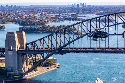 سيدني: رحلة مشتركة بالطائرة المروحية لمدة 20 دقيقة فوق ميناء سيدنيسيدني: جولة مشتركة بطائرة هليكوبت