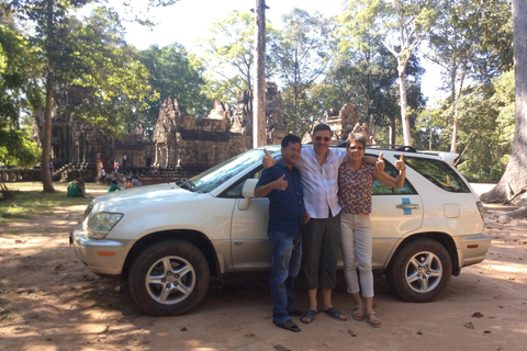 Phnom Penh: traslado en taxi privado a Siem Reap