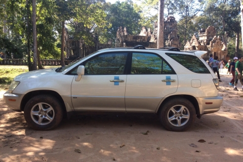 Phnom Penh : transfert en taxi privé vers Siem Reap